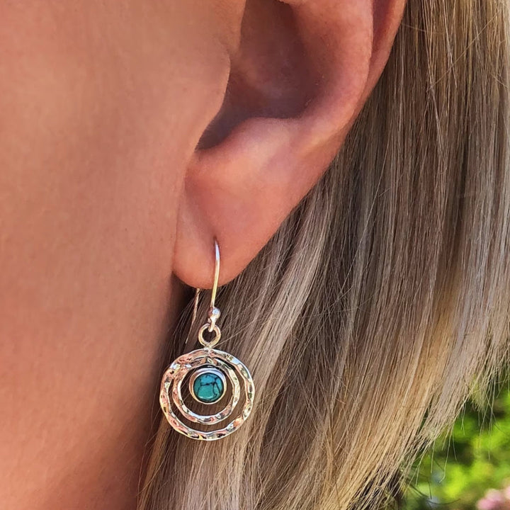 Kolczyki Boho Saturno