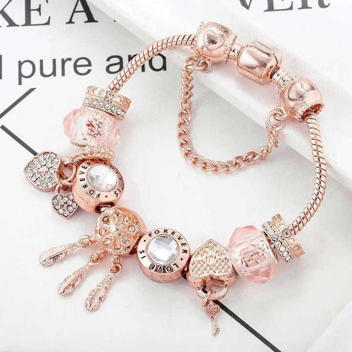 Pulsera atrapasueños z zawieszkami ze w kolorze srebra próby