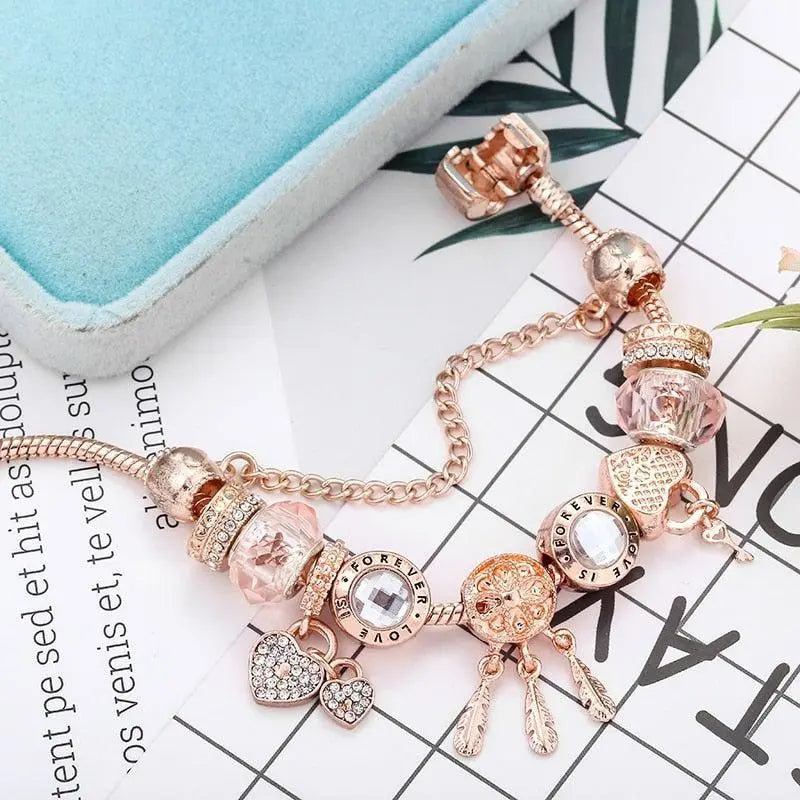 Pulsera atrapasueños z zawieszkami ze w kolorze srebra próby