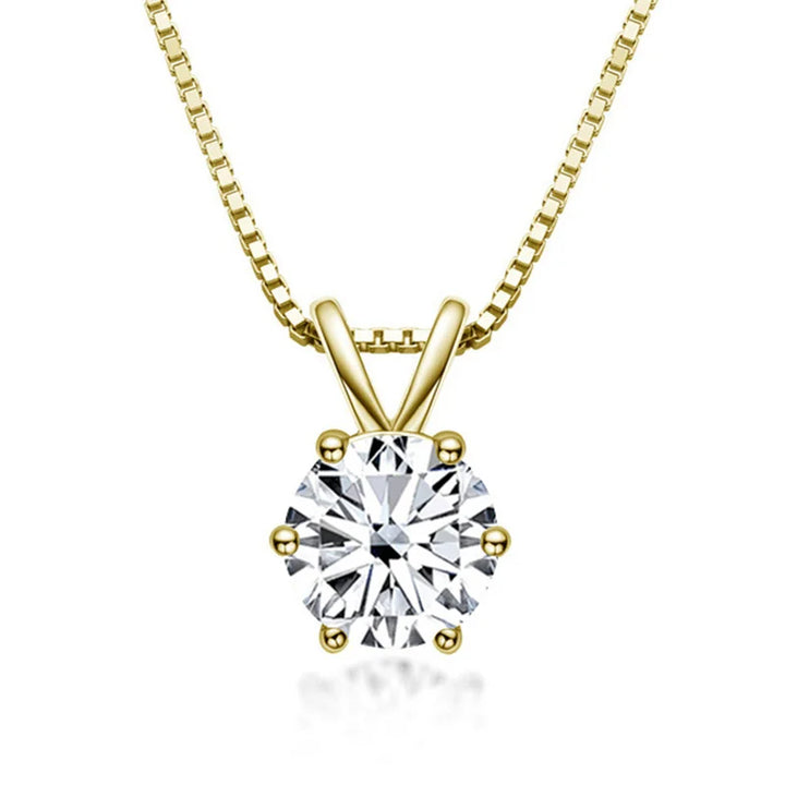 Elegancka Obrączka Solitaria z Moissanitem