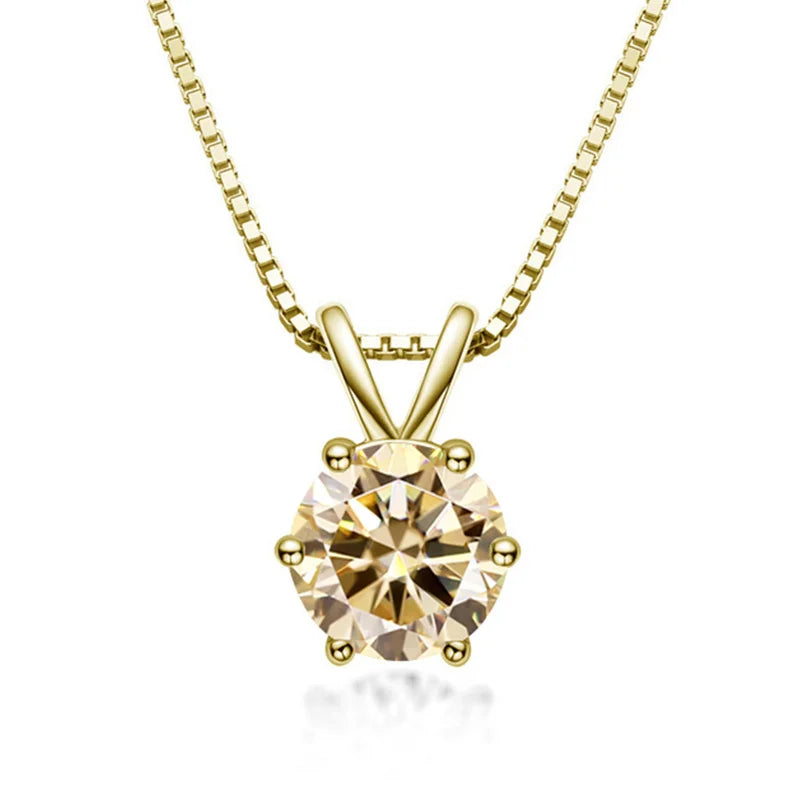 Elegancka Obrączka Solitaria z Moissanitem