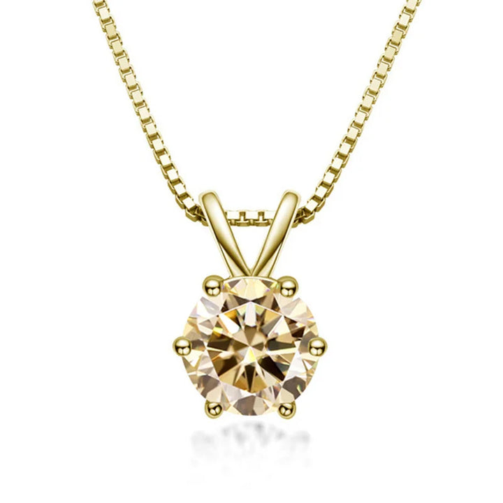 Elegancka Obrączka Solitaria z Moissanitem