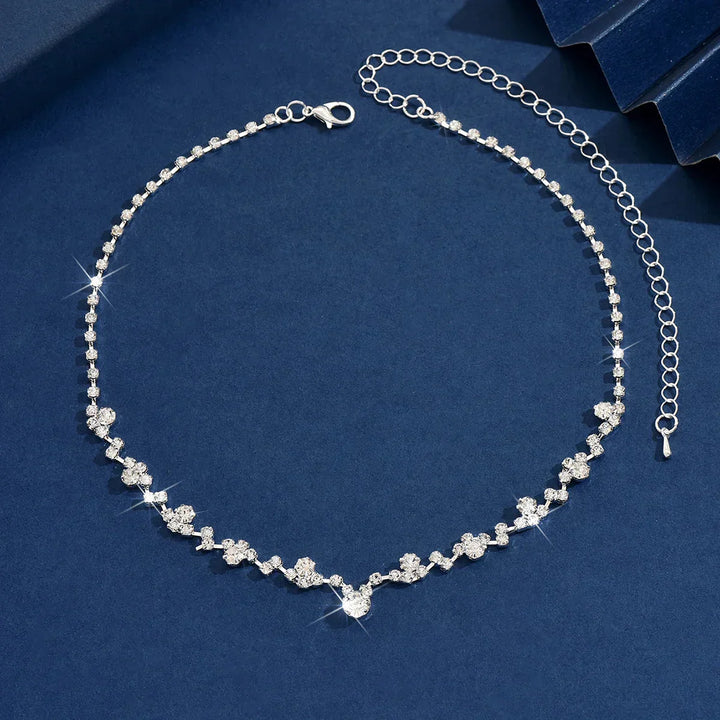 Elegancka Naszyjnik Panny Młodej z Diamentami