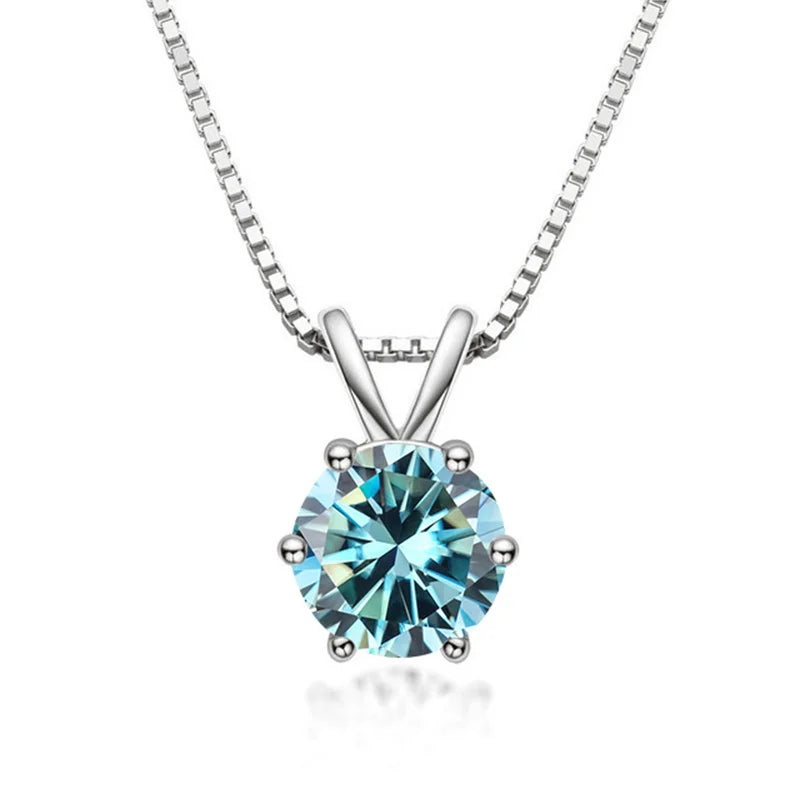 Elegancka Obrączka Solitaria z Moissanitem