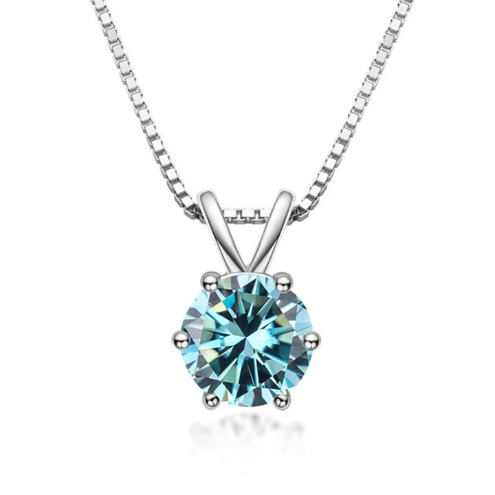 Elegancka Obrączka Solitaria z Moissanitem