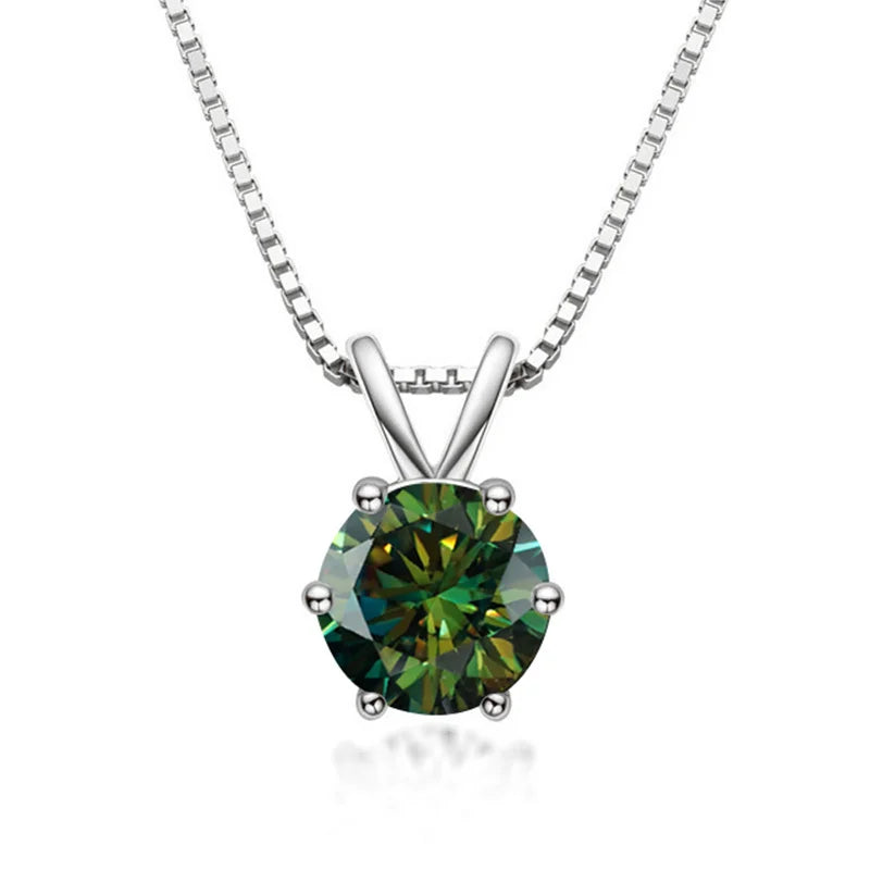 Elegancka Obrączka Solitaria z Moissanitem