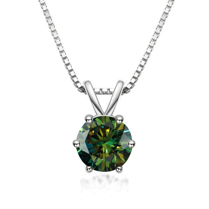 Elegancka Obrączka Solitaria z Moissanitem