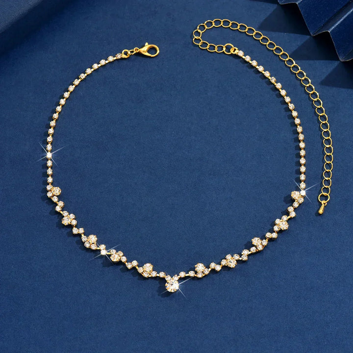 Elegancka Naszyjnik Panny Młodej z Diamentami