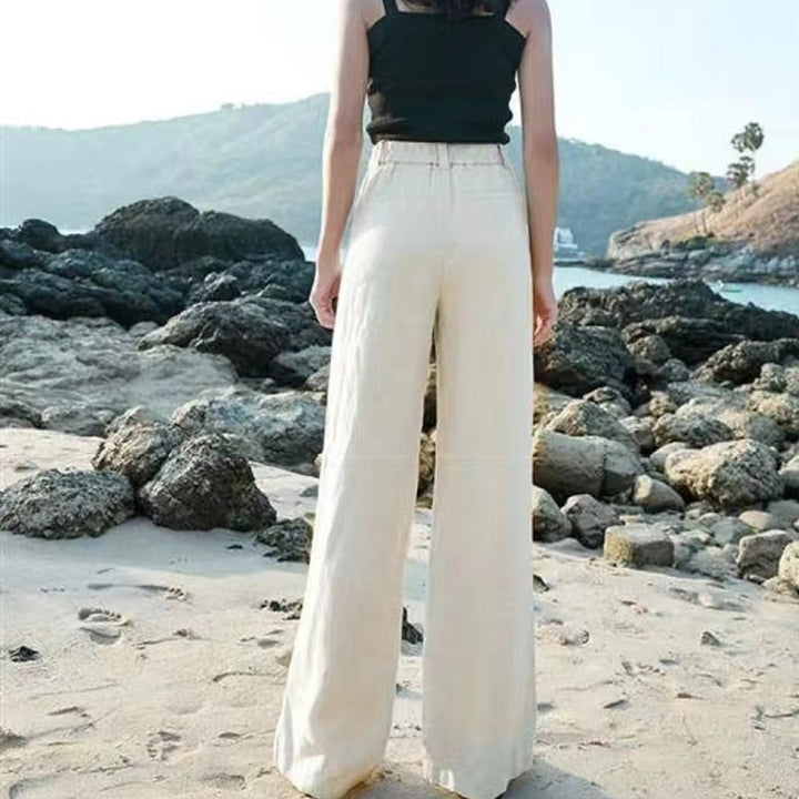 Damenhose | Klassische Hose mit weitem (5)