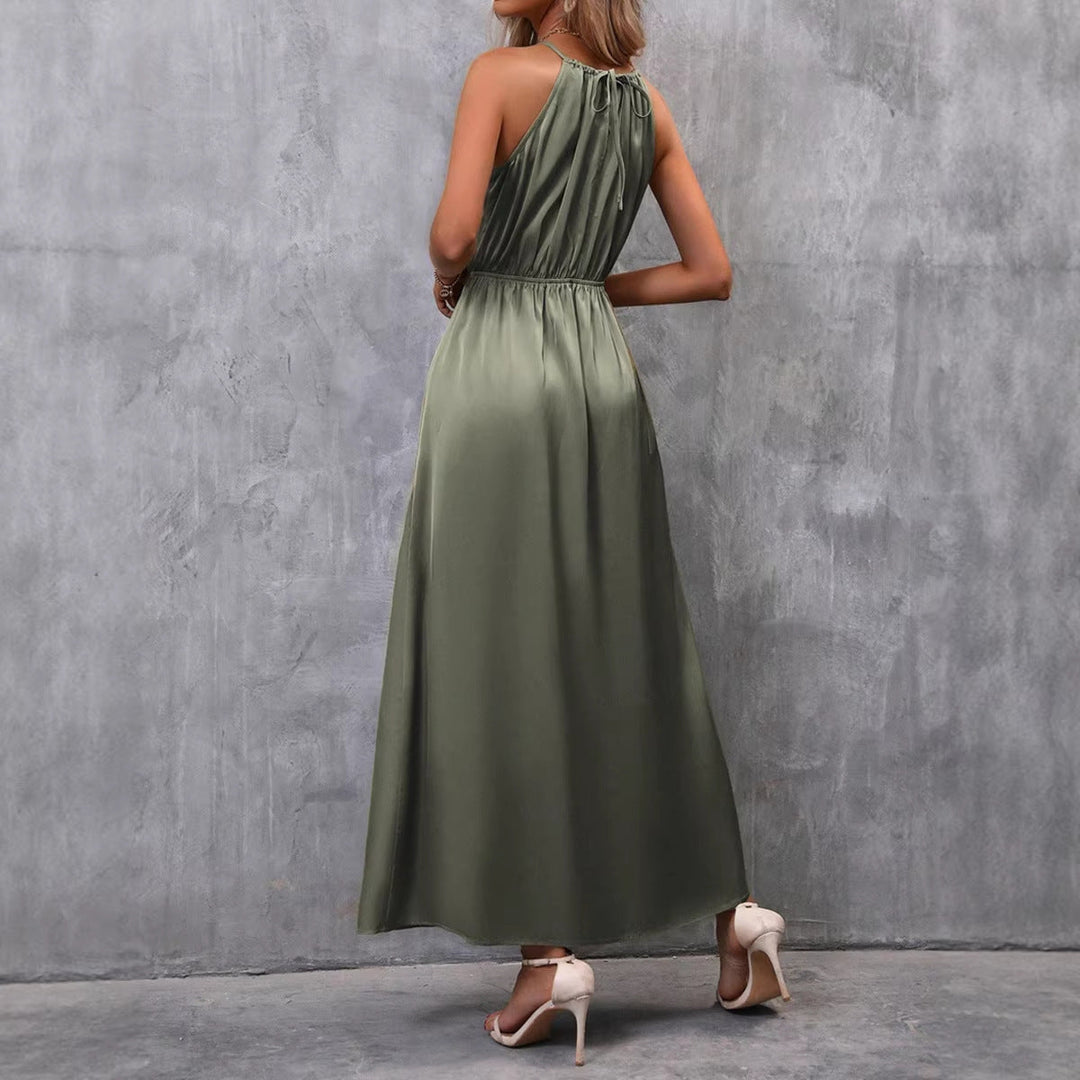 damska sukienka maxi z eleganckim (3)