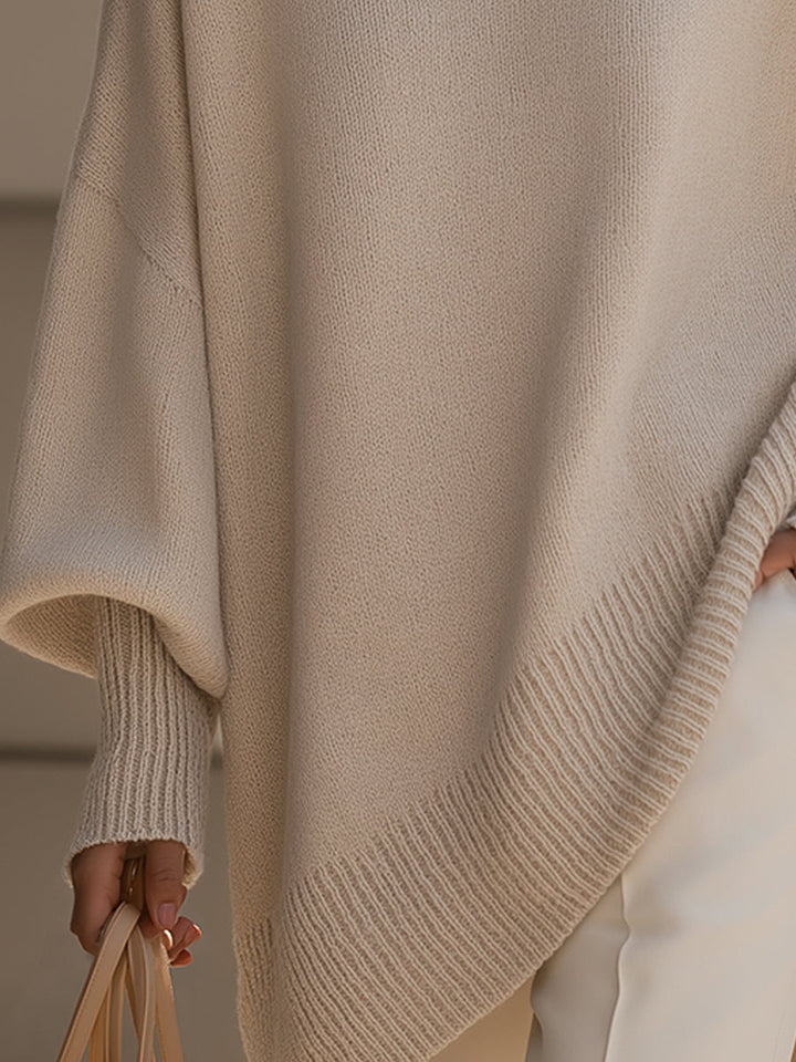 Damski Pullover Elegancki Minimalistyczny (3)