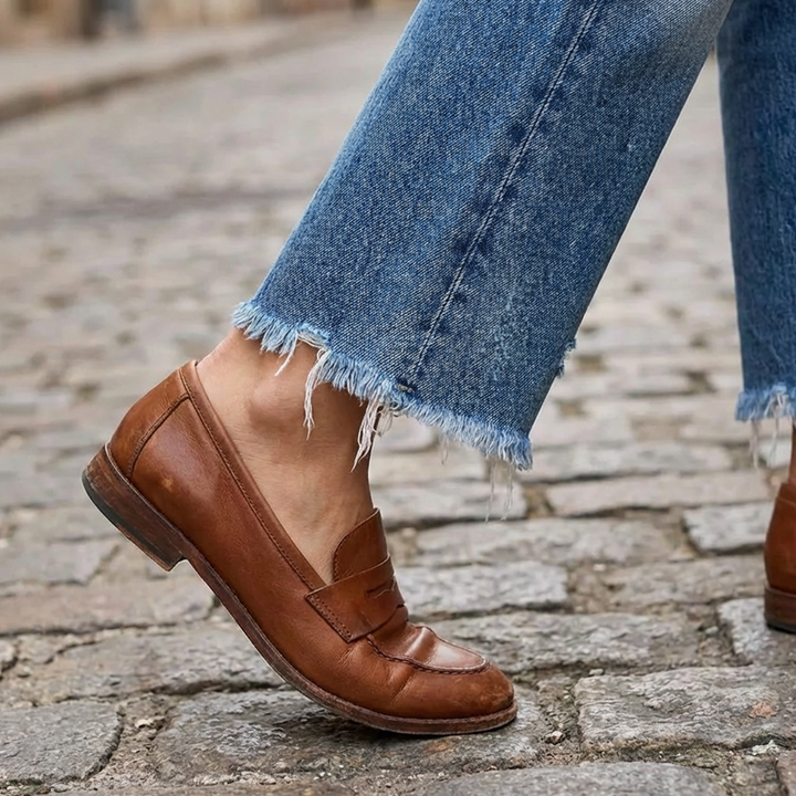 Damskie krótkie jeansy w stylu retro (8)