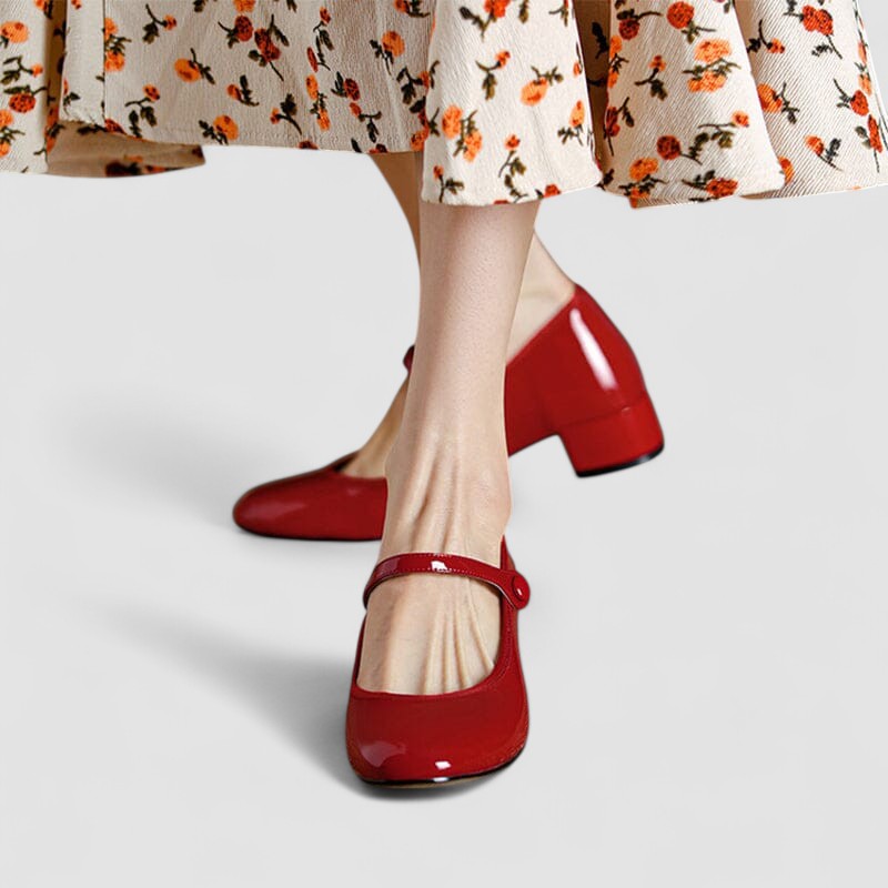 Damskie Ortopedyczne Mary Janes (2)