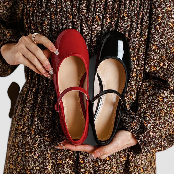 Damskie Ortopedyczne Mary Janes (5)