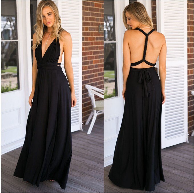 Elegantes Multikleid Wedding guest dress w kolorze Czarny