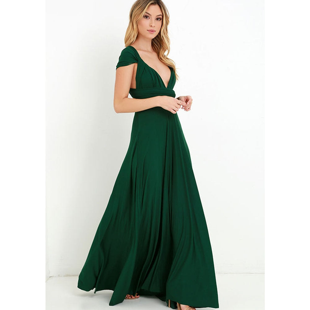 Elegantes Multikleid Wedding guest dress w kolorze Zielony