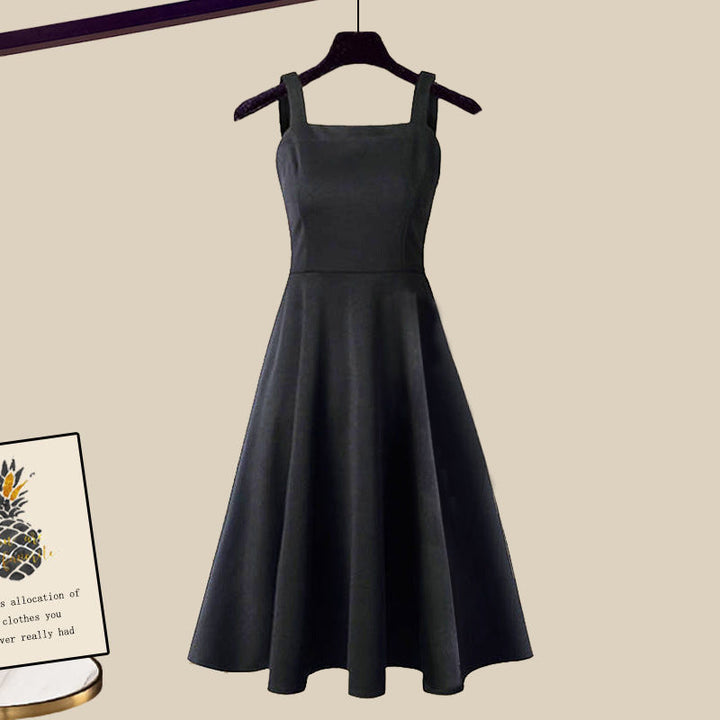 Elegantes Strickkleid Set Fall dress (5)