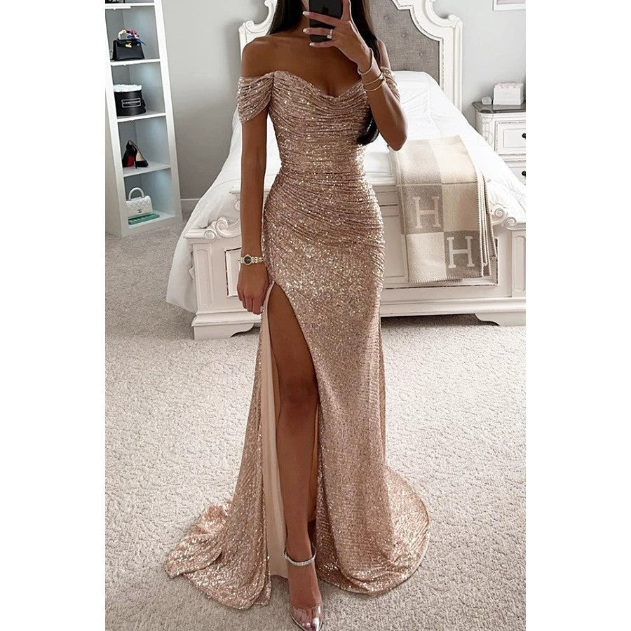 Evening Dress with Shimmering Sequins Lune (8)