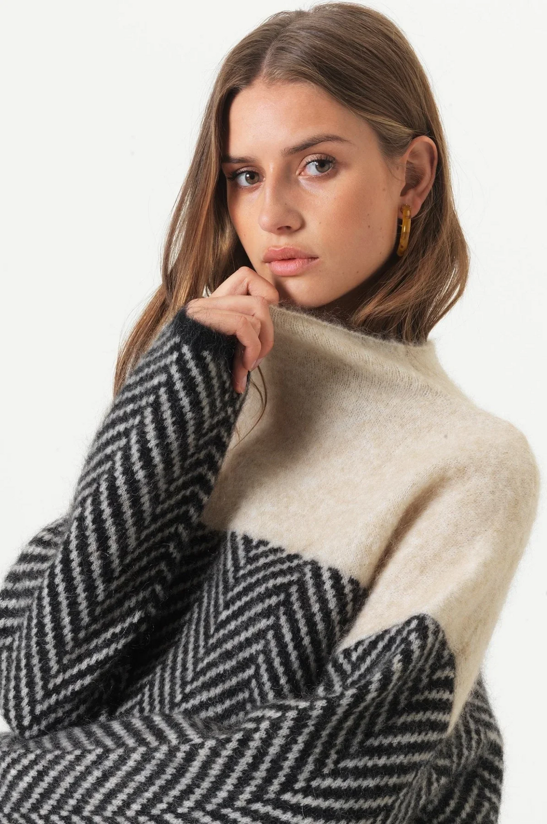 Kuscheliger Rollkragenpullover Damen pullover (5)