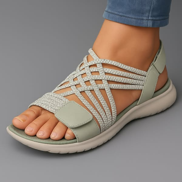 Leichte Orthopädische Sandalen Orthopedic Sandals w kolorze Zielony