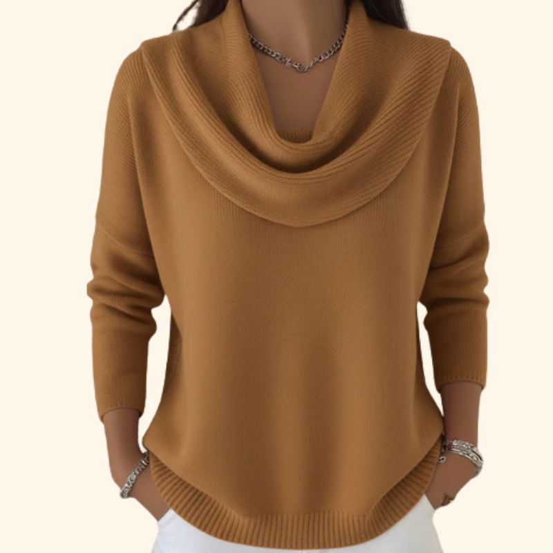 Luksusowy Pullover Miękki w kolorze Brązowy