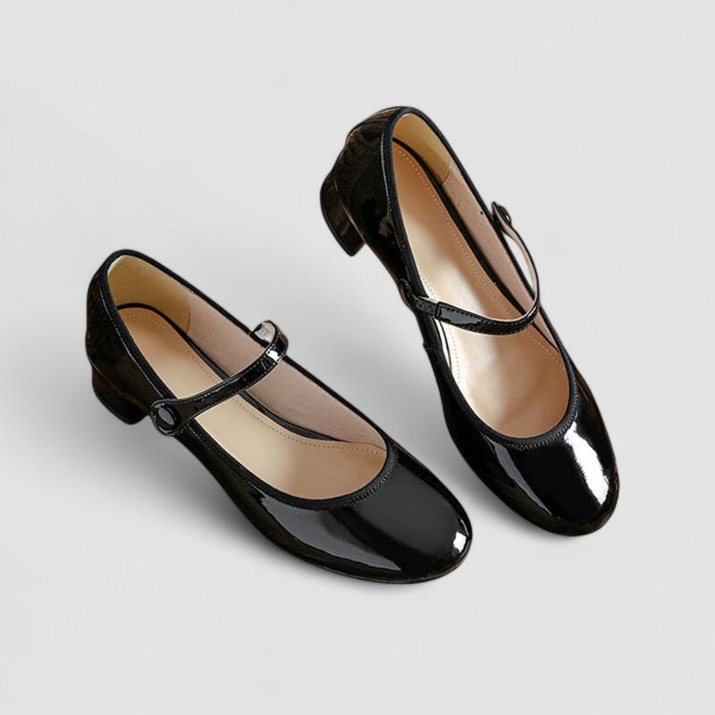 Orthopädische Mary Jane Schuhe Orthopedic w kolorze Czarny 2