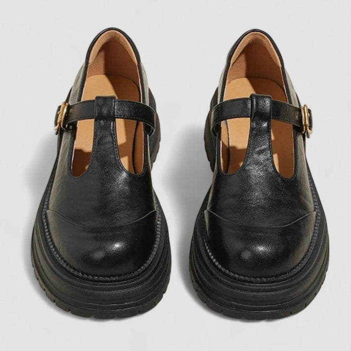 Orthopädische Mary Jane Schuhe Orthopedic w kolorze Czarny