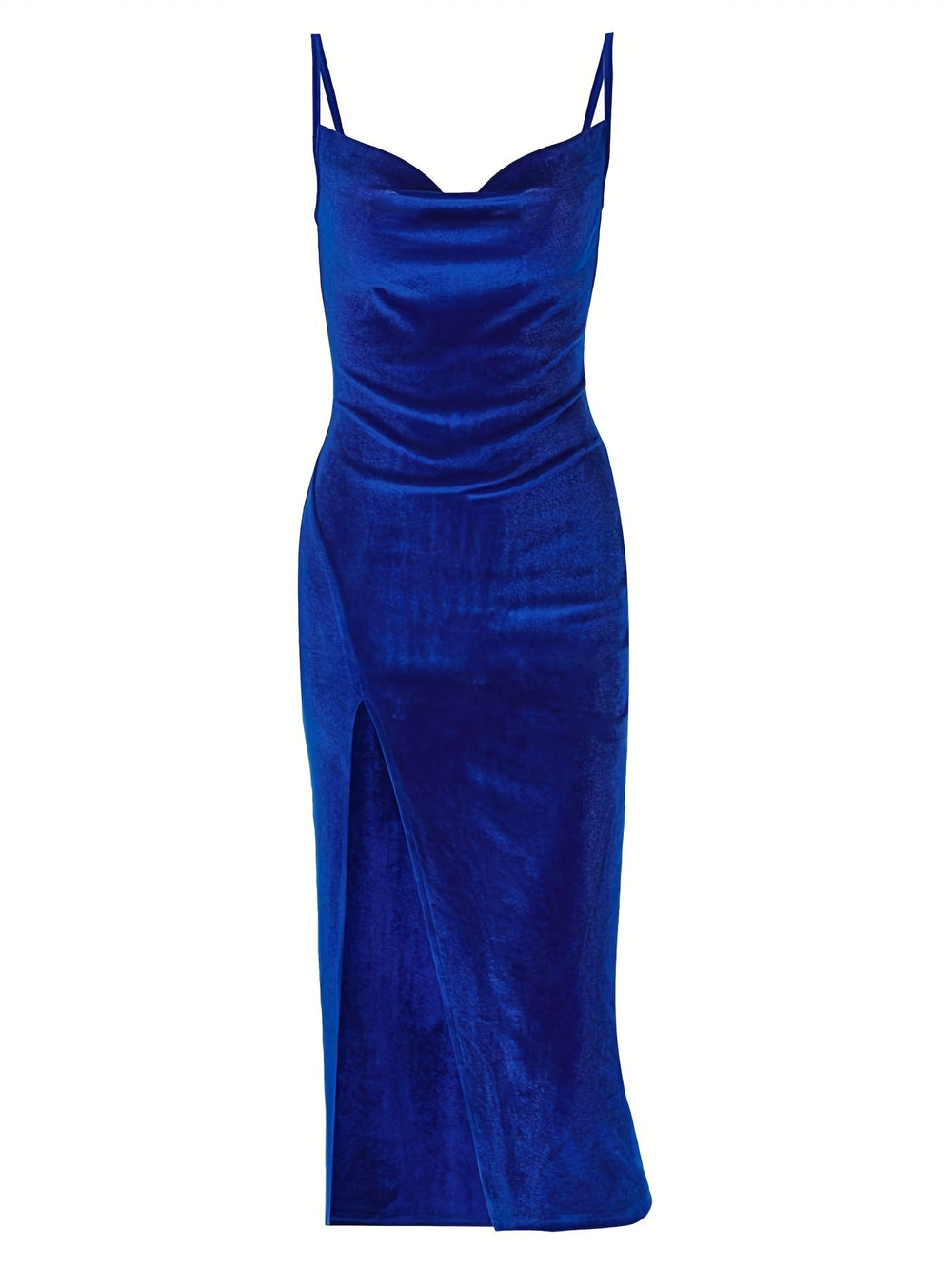 Satin Abendkleid Wedding guest dress (2)