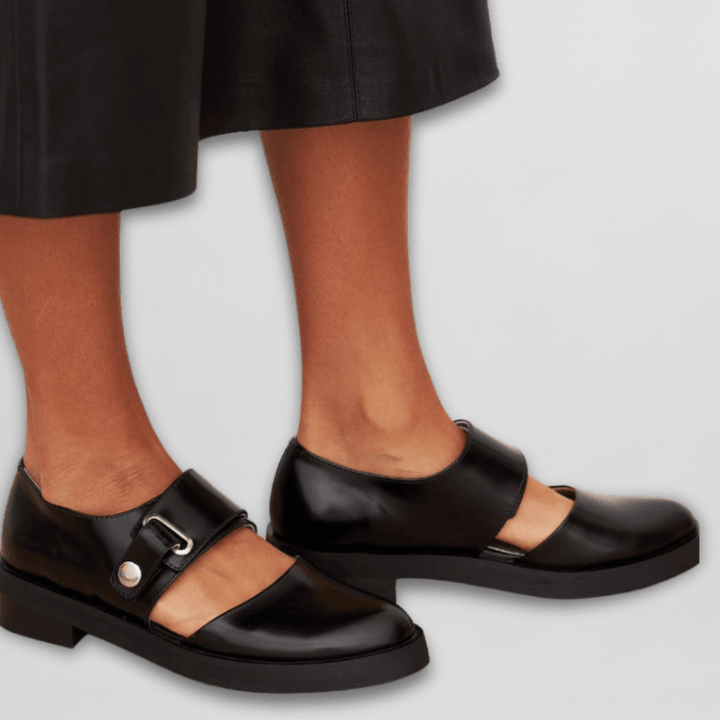 Schnallen-Mary Janes Orthopedic Mary Janes