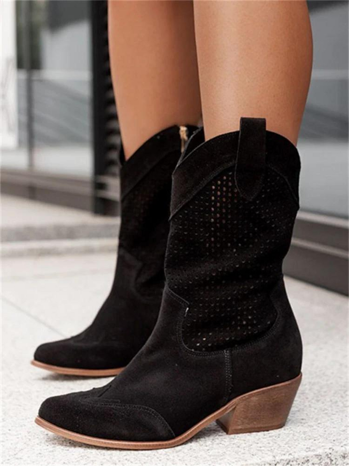Stylowe Damskie Buty Niskie w kolorze Czarny