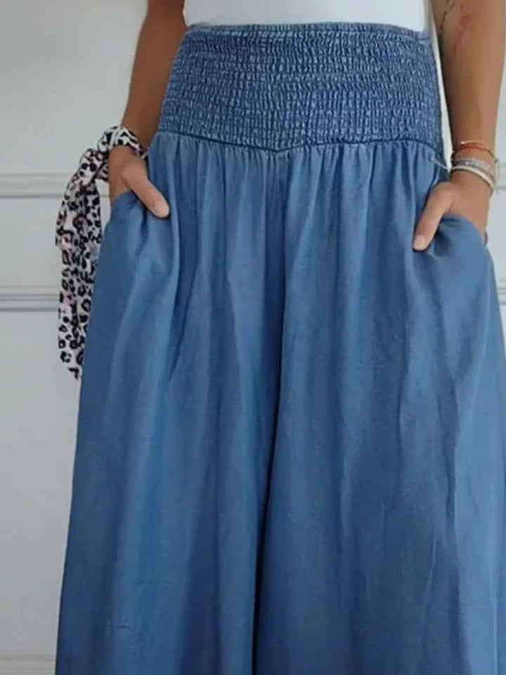 Weit geschnittene Baumwollhose für den (7)