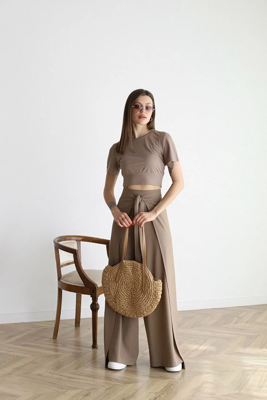 Weite Leinenhosen Wide pants (10)