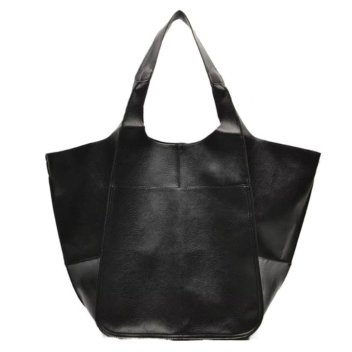 Women's Oversized Vegan Leather Magnetic-Closure (15)