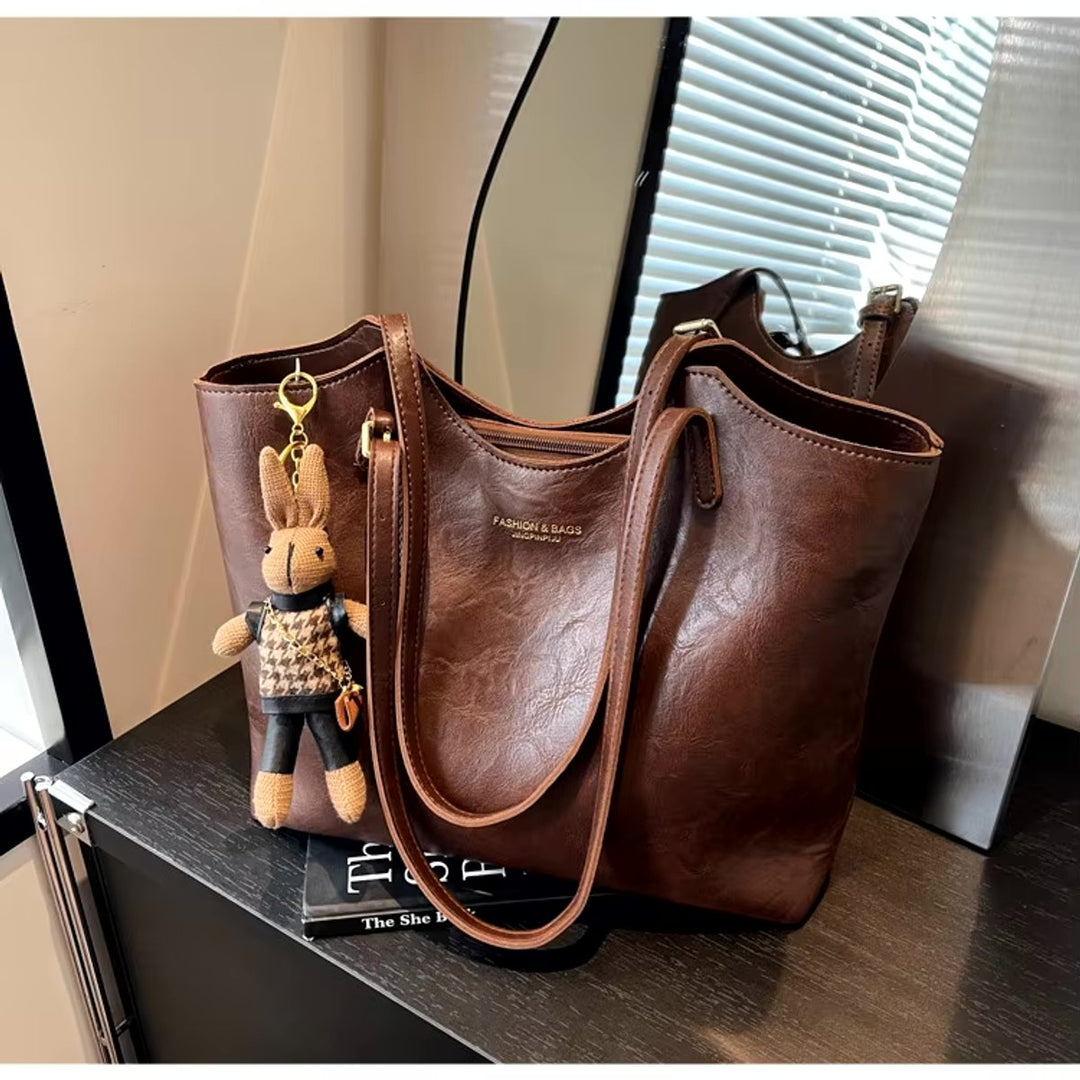Women's Soft Vegan Leather Shoulder (2)