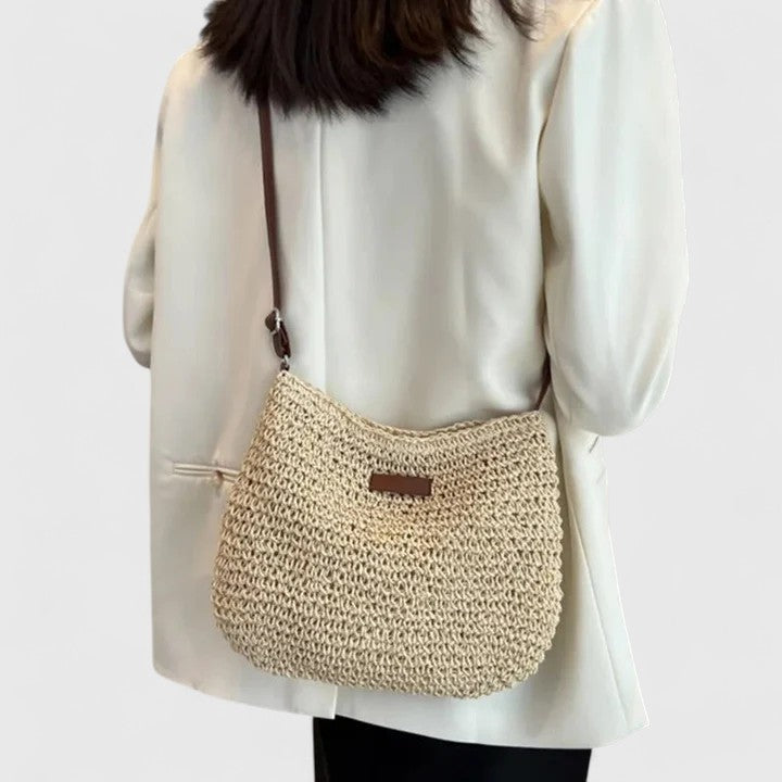 Women’s Summer Relaxed Shoulder Bag w kolorze Beżowy