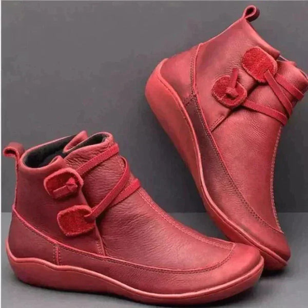 Wygodne i eleganckie damskie buty w kolorze Czerwony